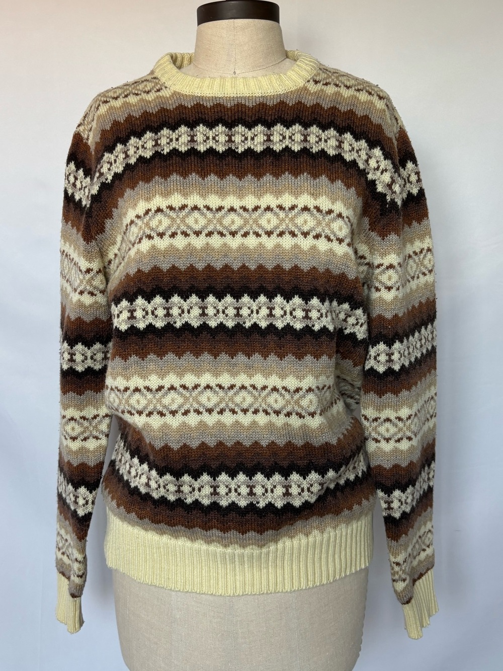 Vintage 90’s High Sierra Fair Isle Sweater
